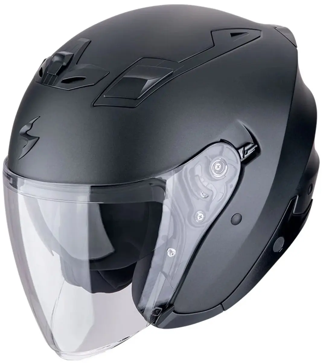 Scorpion EXO-Z1 Jethelm - Maat S - Pearl Zwart