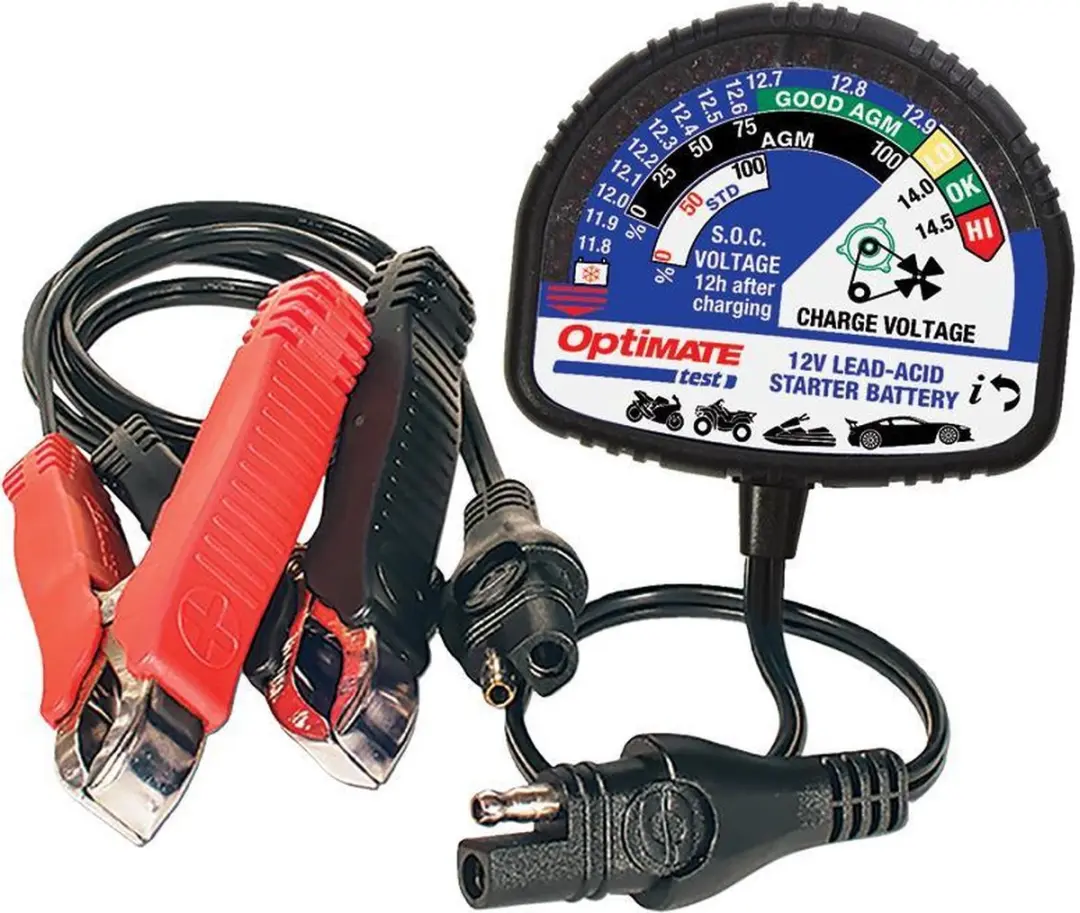 Optimate TEST TS130 Accu-Tester 12V - o.a. LiFePO4/AGM/Gel