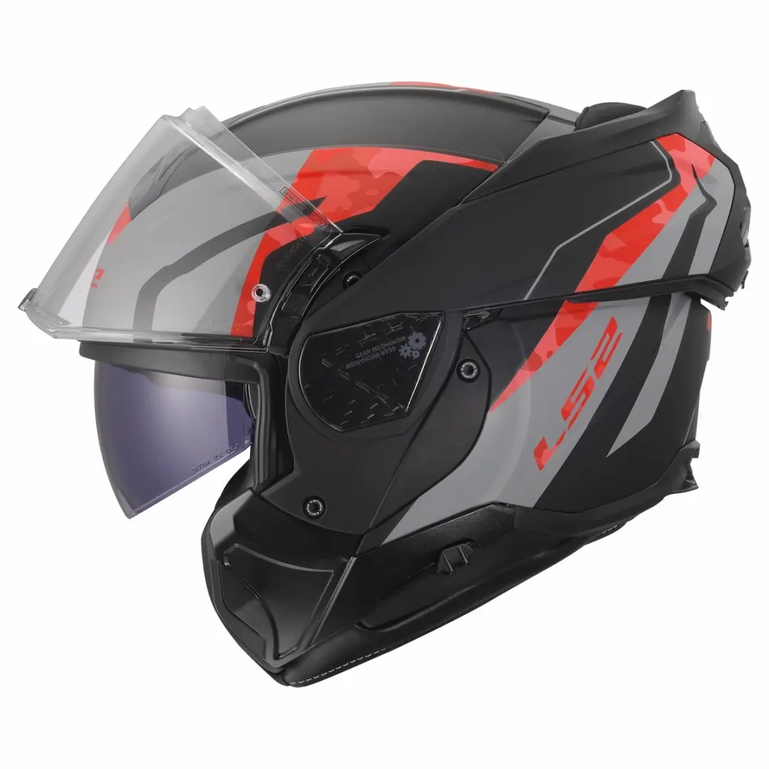 LS2 Helm Advant II FF910 - XXS - Zwart/Grijs