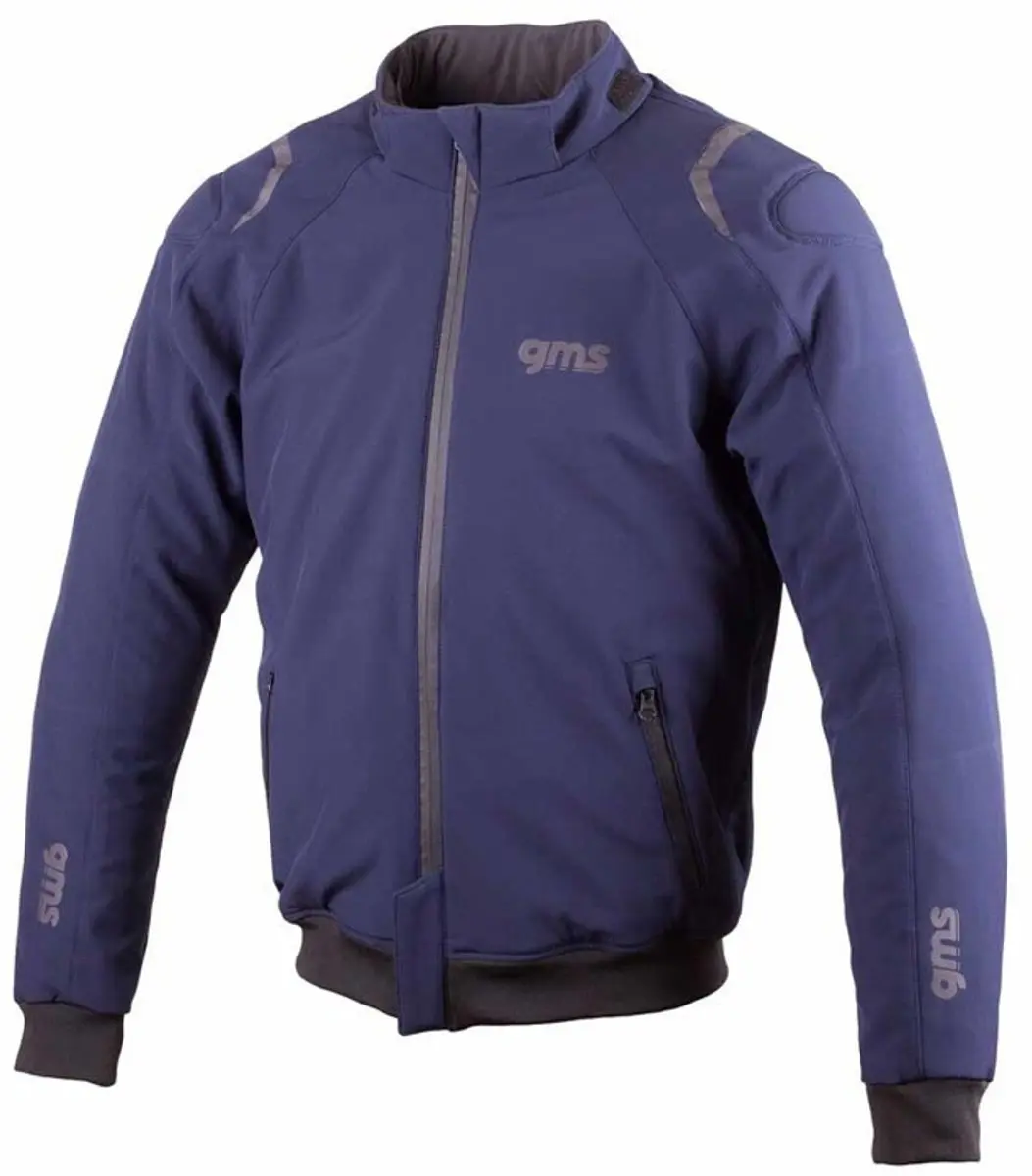 gms Falcon Donkerblauwe Textiele Motorjas