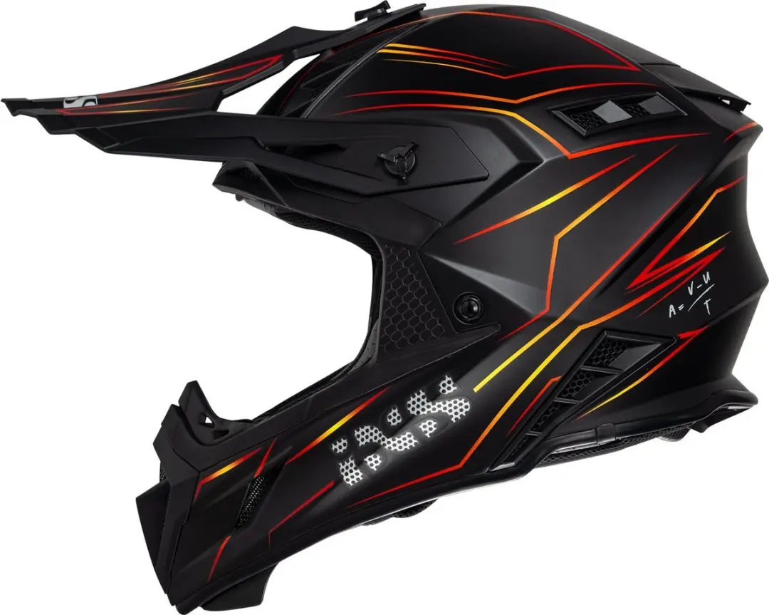 iXS iXS189FG 2.0 Crosshelm - L - Zwart/Rood - afbeelding 3 van 3