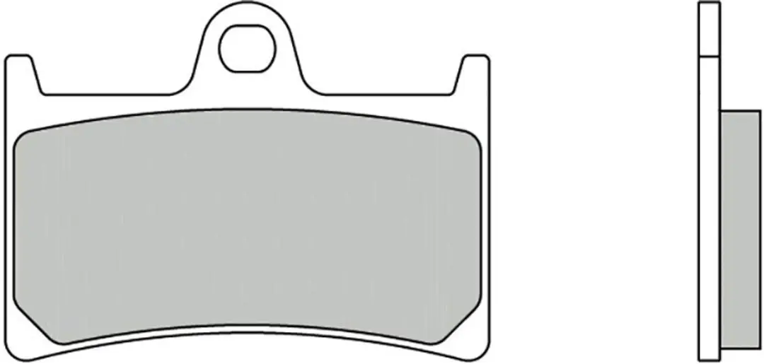 Brembo 07077xs Gesinterde Remblokken Transparant