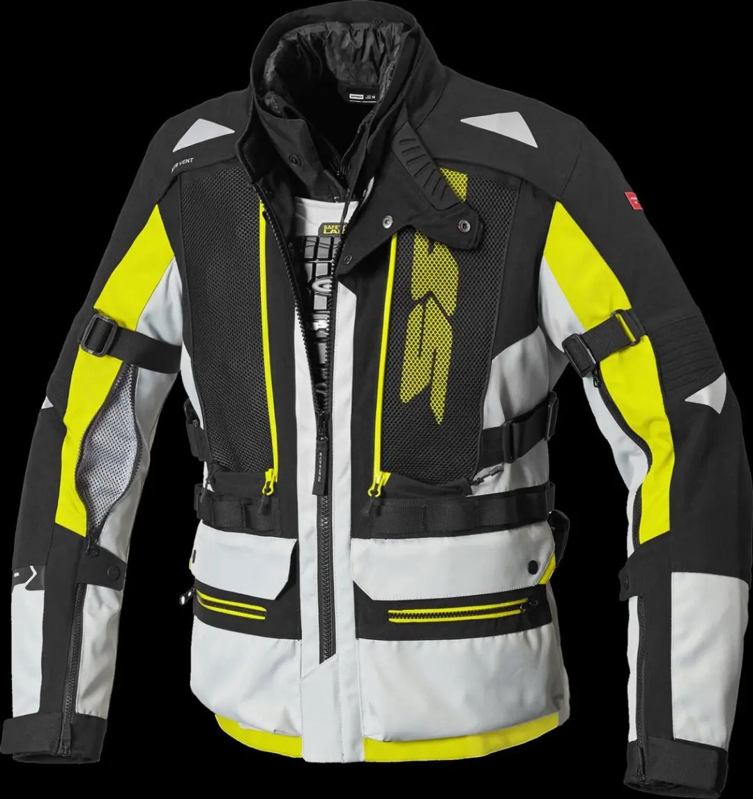 Spidi Allroad H2Out Jas - Fluogeel - afbeelding 6 van 6