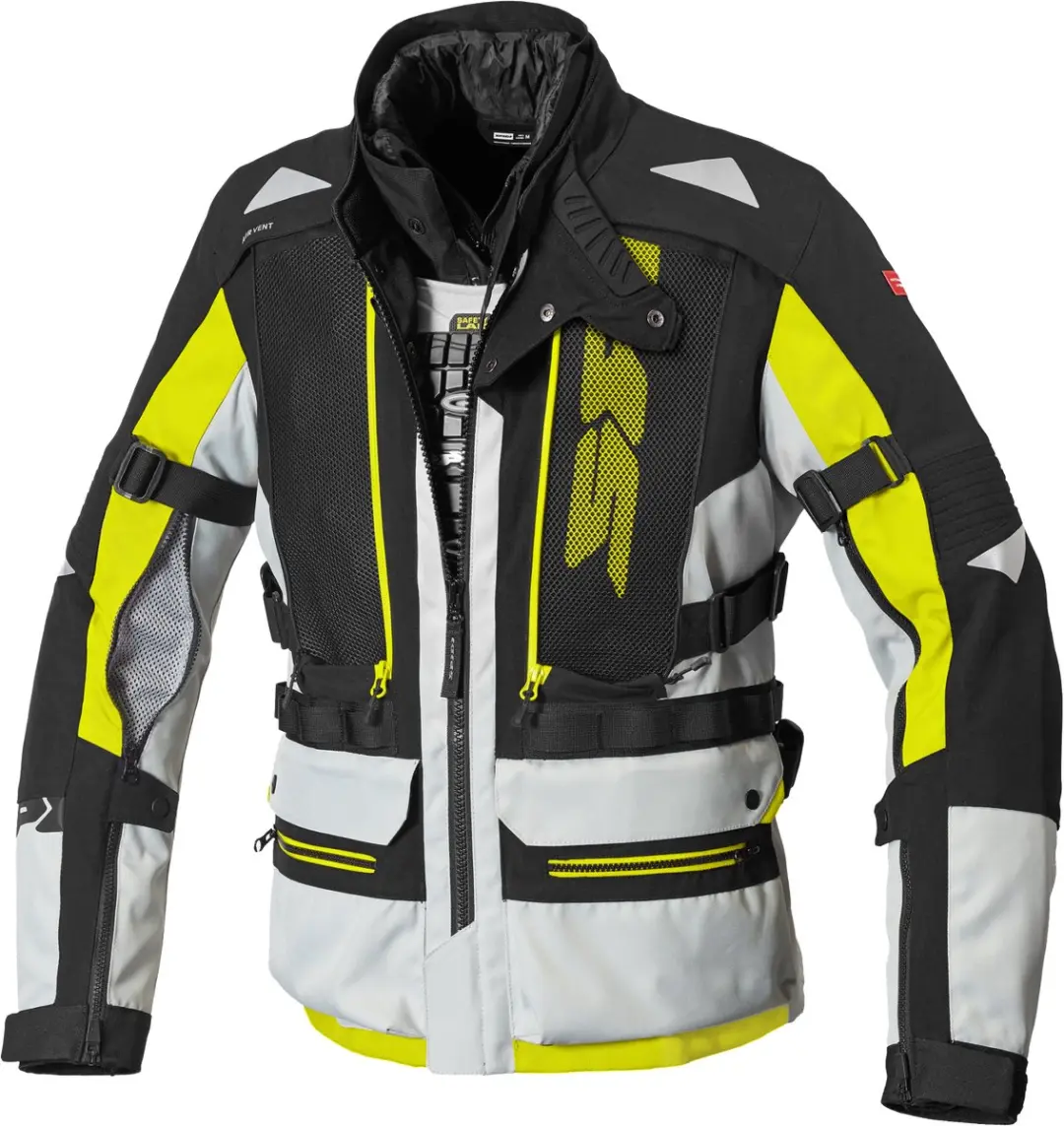 Spidi Allroad H2Out Jas - Fluogeel