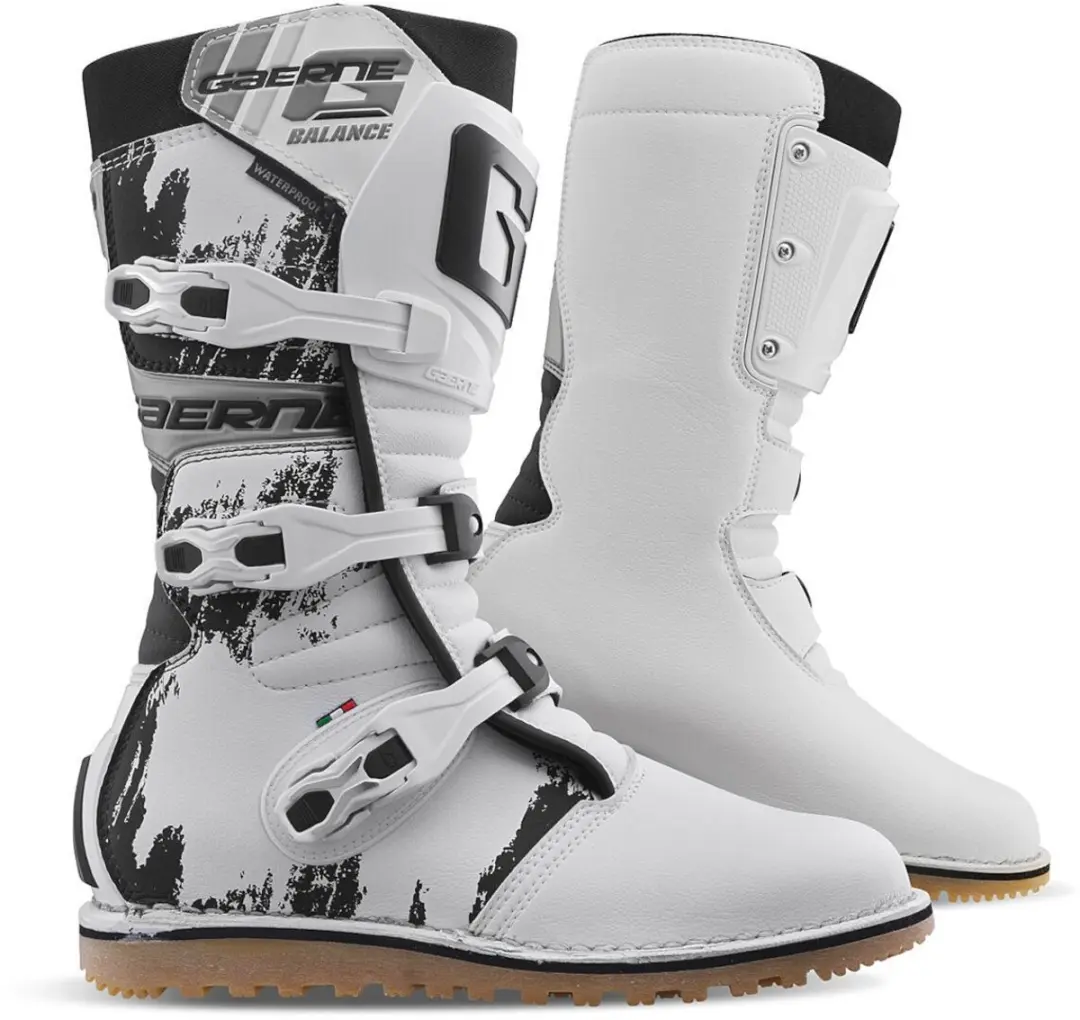 Gaerne Balance XTR Wit Waterdicht Motorlaarzen -