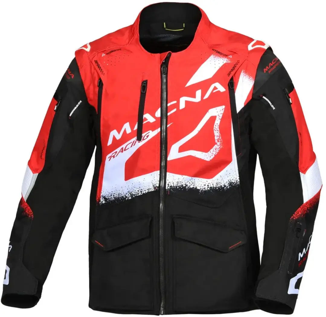 Macna Landmark MX Jas Rood Zwart