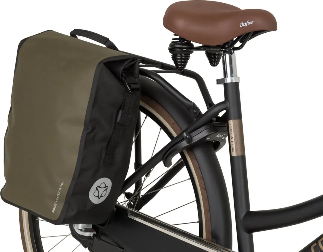 AGU Clean Shelter Enkele Fietstas 17L - Army Green
