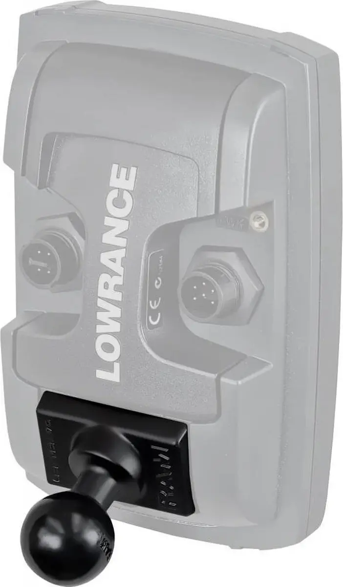 RAM Mount B-Kogel (25 mm) Adapter voor Lowrance Fishfinder Elite 4
