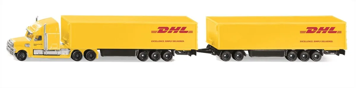 SIKU 1806 Freightliner DHL Road Train