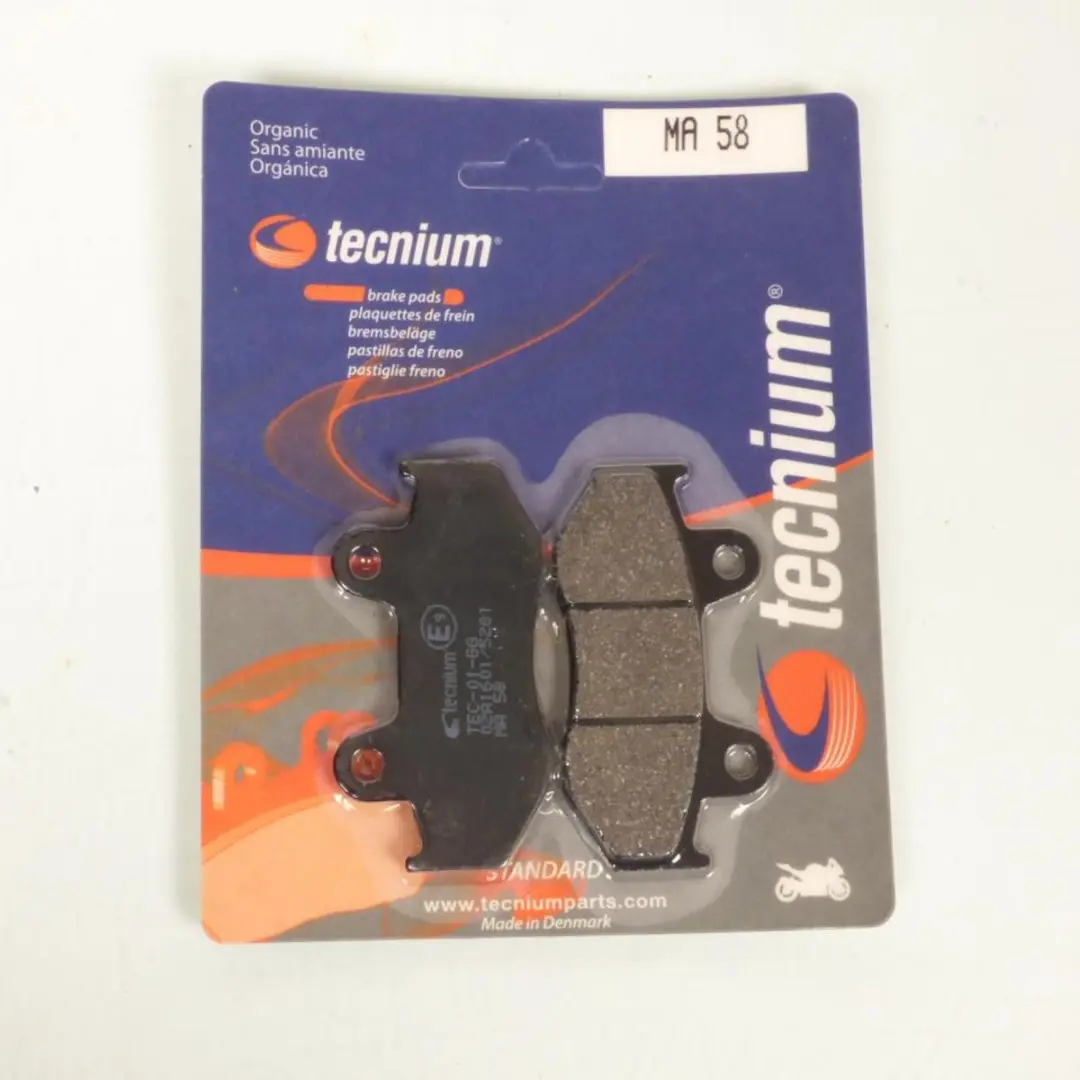 Plaquette de frein Tecnium pour Scooter Honda 100 SCV Lead 2003 à 2006 104HF Ne