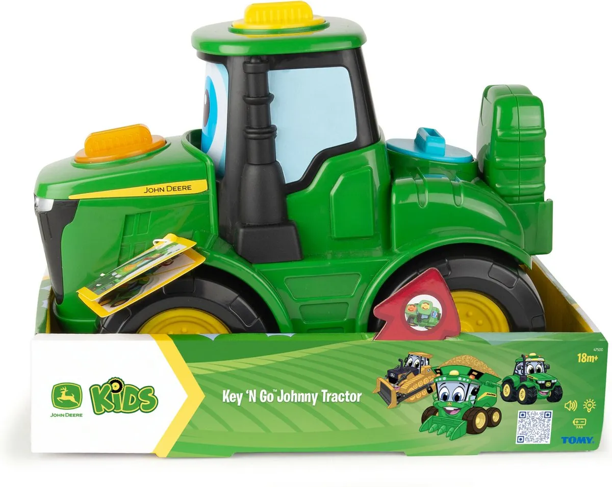 Tomy Johnny Tractor Key 'n Go John Deere - 3x AAA