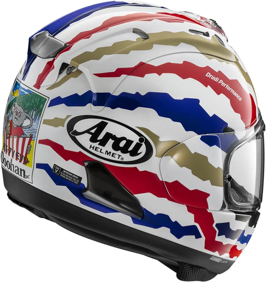 Arai RX-7V Evo Doohan Jubilee Helm - S - Meerkleurig
