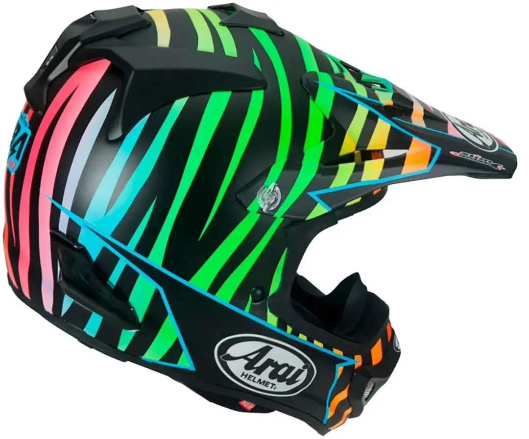 Arai MX-V Evo Van Beveren Offroadhelm - S - Zwart
