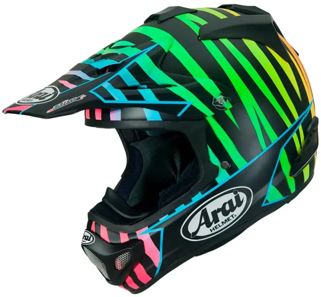 Arai Mx-v Evo Van Beveren Offroadhelm Zwart S