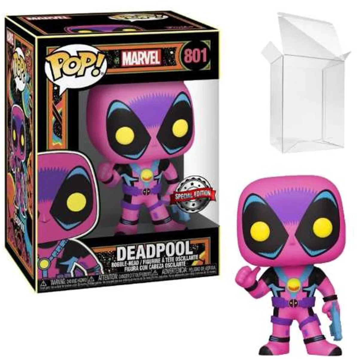 Funko Pop! Marvel Blacklight Deadpool 55091 - Veelkleurig