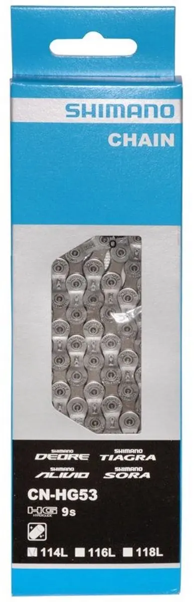 Shimano 9-speed Ketting 116 Schakels - Zilver