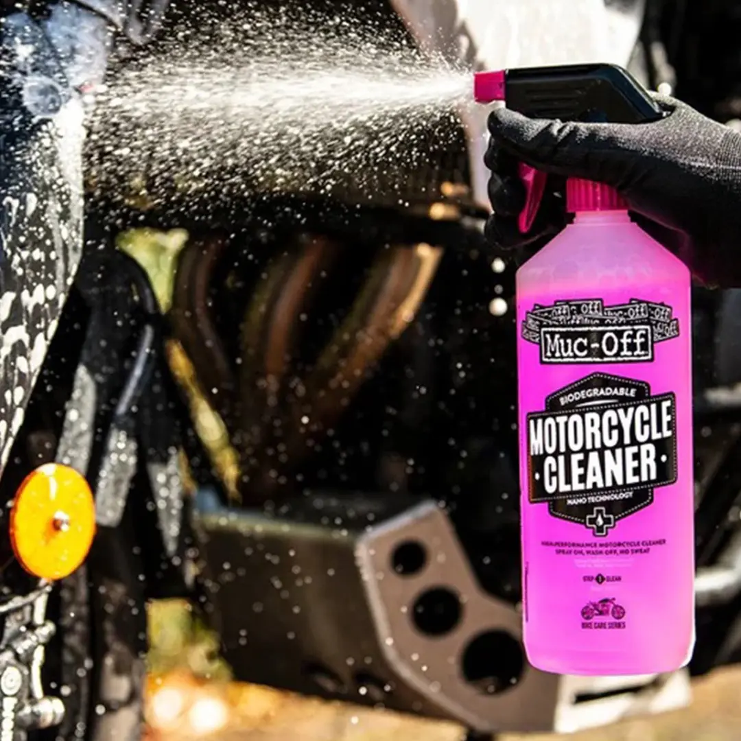 Muc-Off Motorfiets Poetsmiddel 1L - Roze