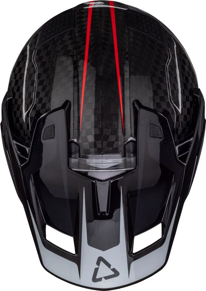 Leatt ADV 9.5 Carbon Integraalhelm - XL - Zwart/Grijs/Rood