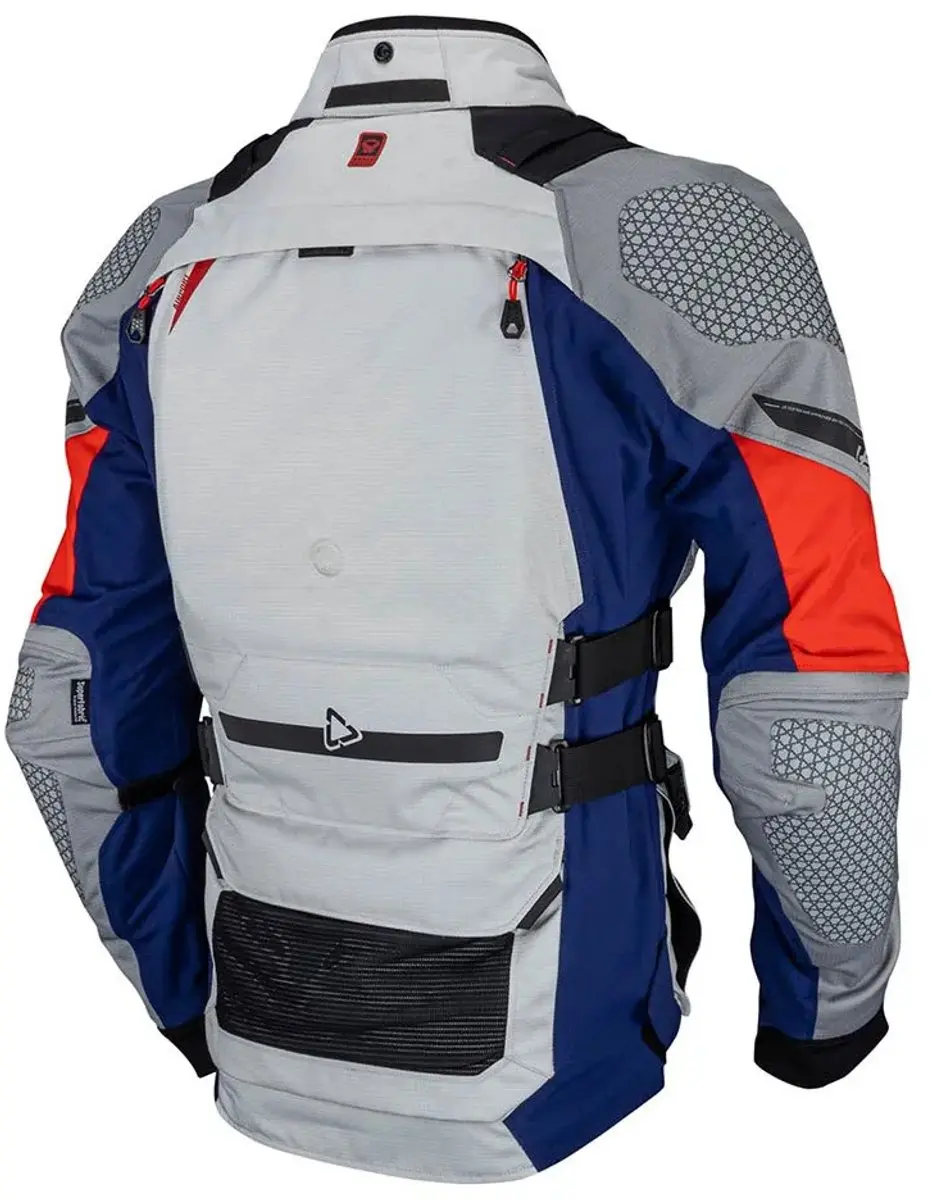 Leatt ADV MultiTour 7.5 Waterdichte Textieljas - L - Blauw/Grijs/Rood