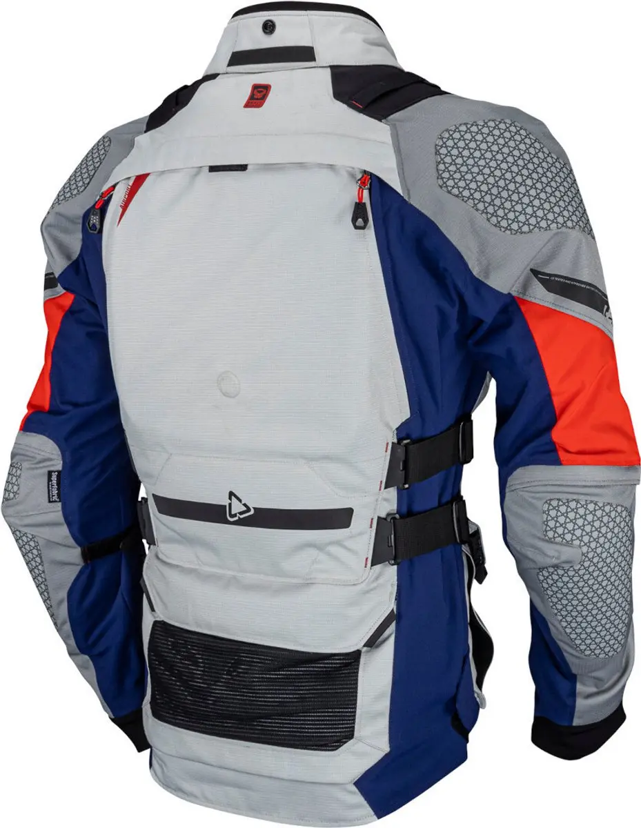 Leatt ADV MultiTour 7.5 Waterdichte Textieljas - L - Blauw/Grijs/Rood