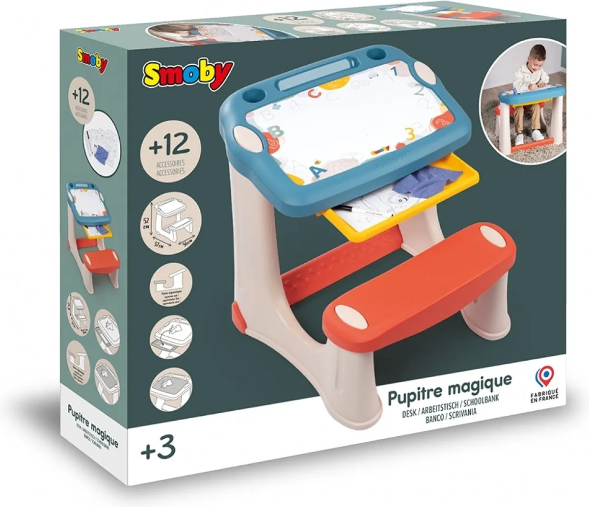 Smoby Tekenbureau Multicolor