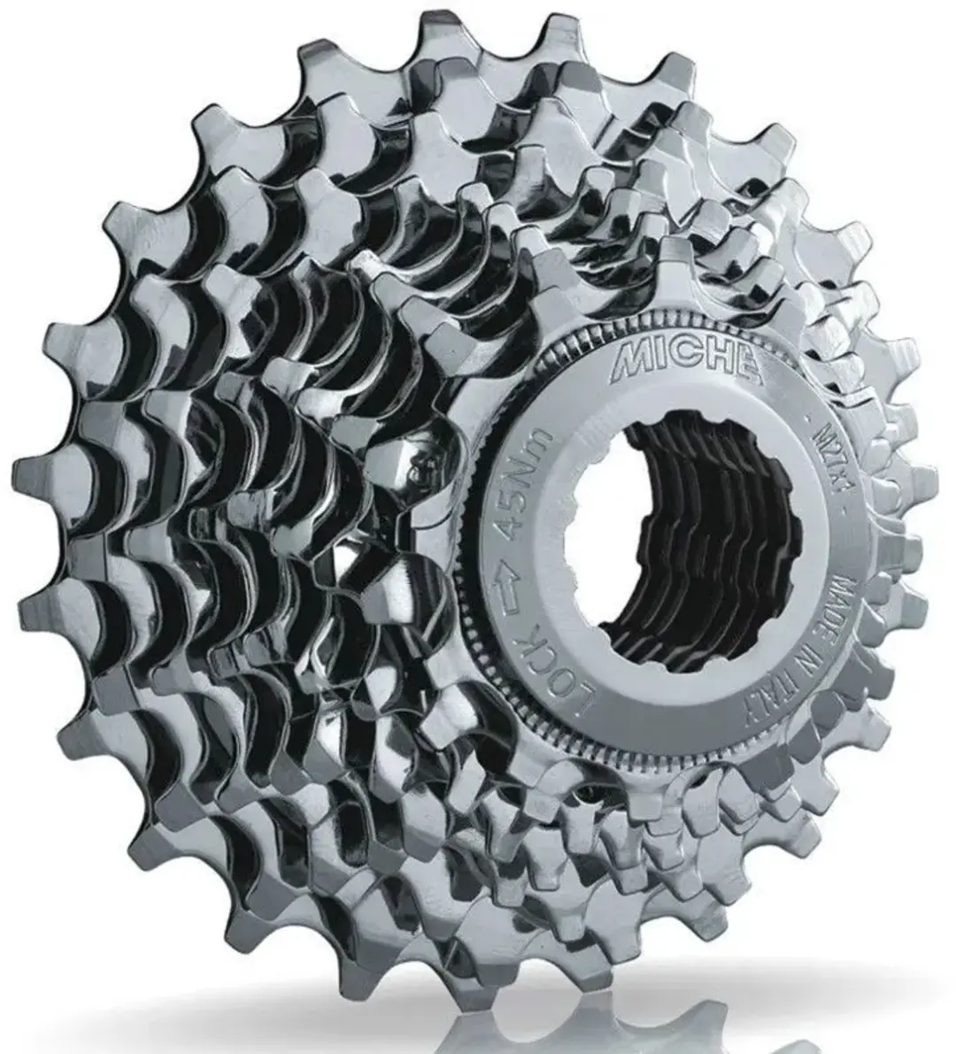 Miche Primato Campagnolo 9v Wegcassette 13-26T - Zilver