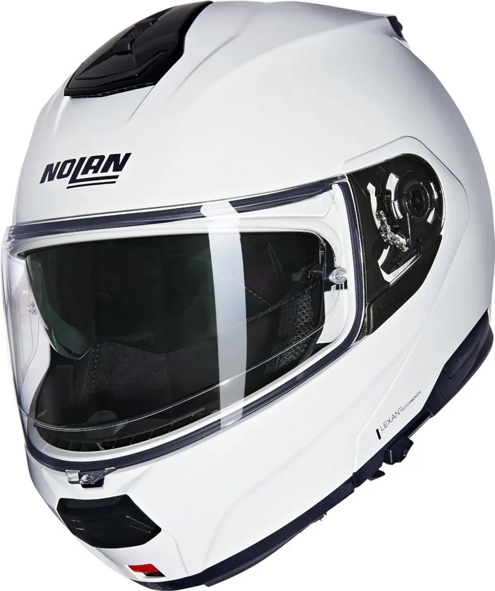 Nolan N100-6 Classico 305 Wit Metal Systeemhelm