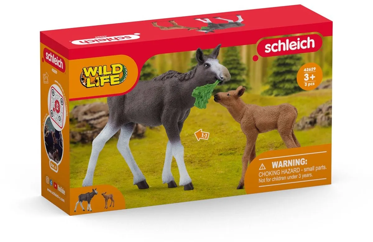Schleich Wild Life Elandkalf 42629 - Meerkleurig