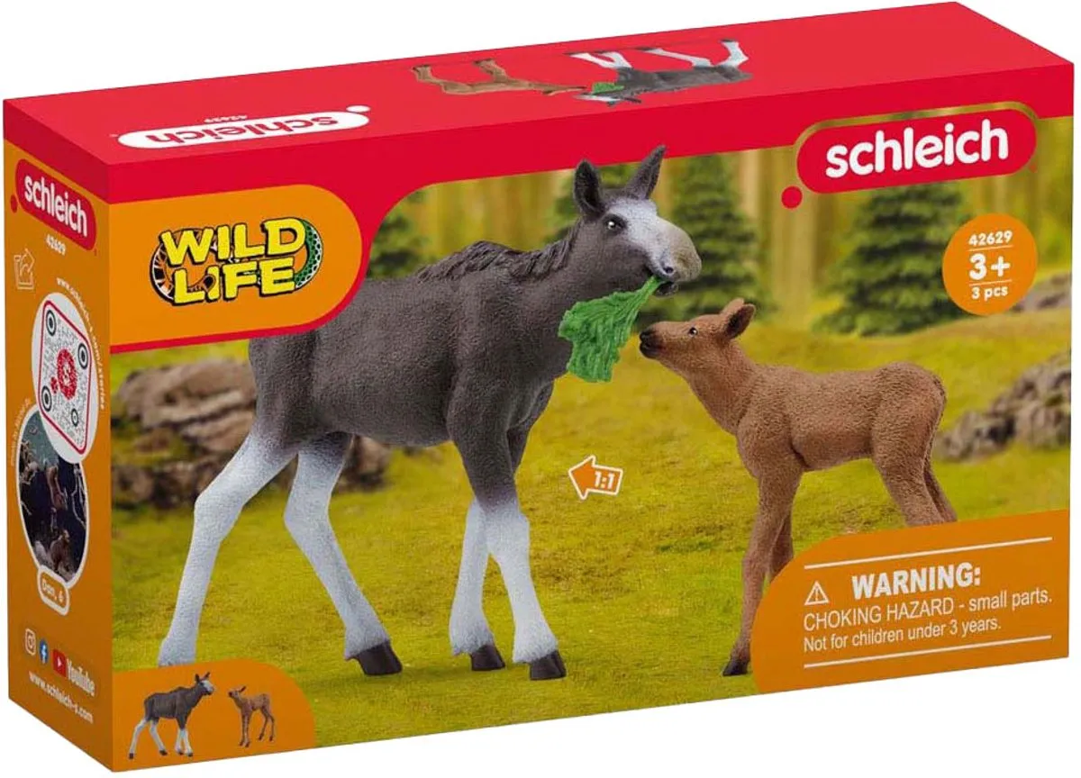 Schleich Wild Life Elandkalf 42629 - Meerkleurig