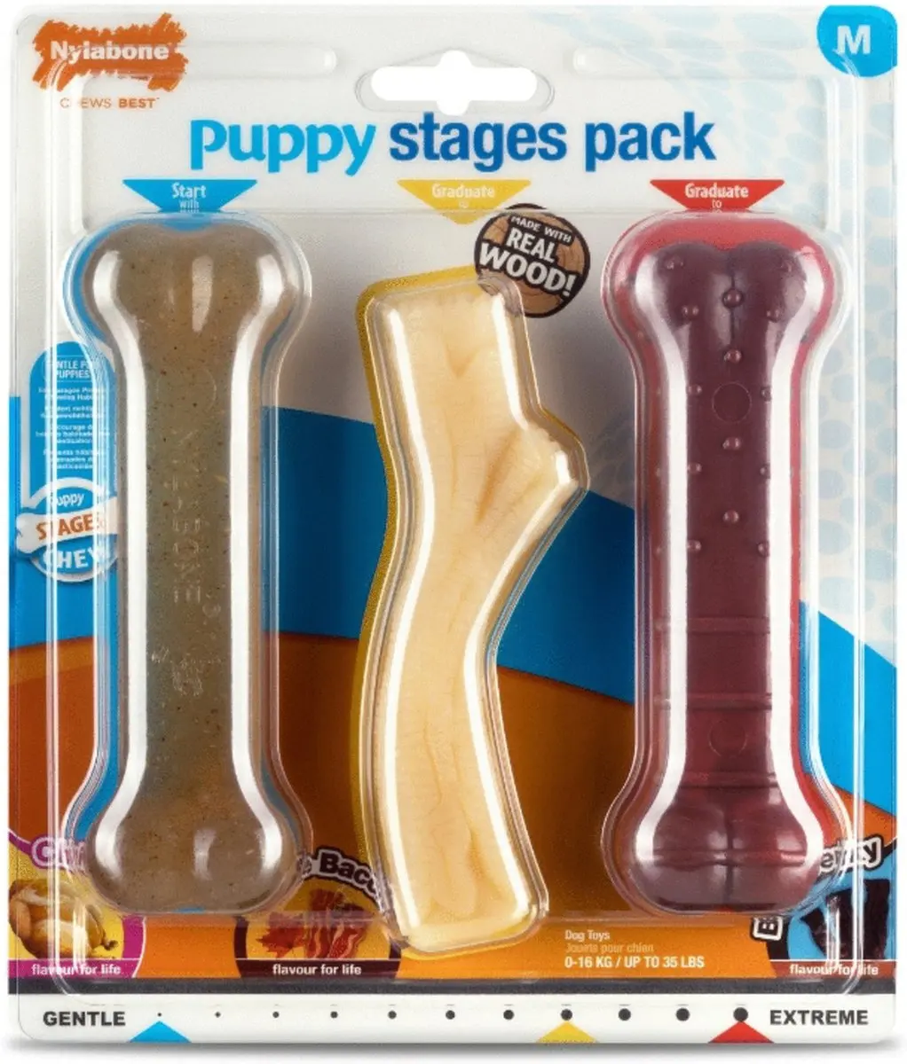 Nylabone Puppy Stages Pack