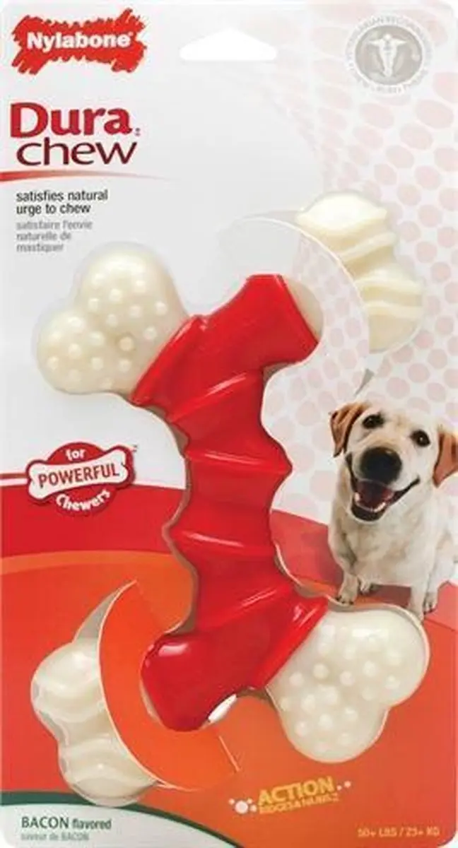 Nylabone Extreme Dubbel Kauwbot - XS - Multi