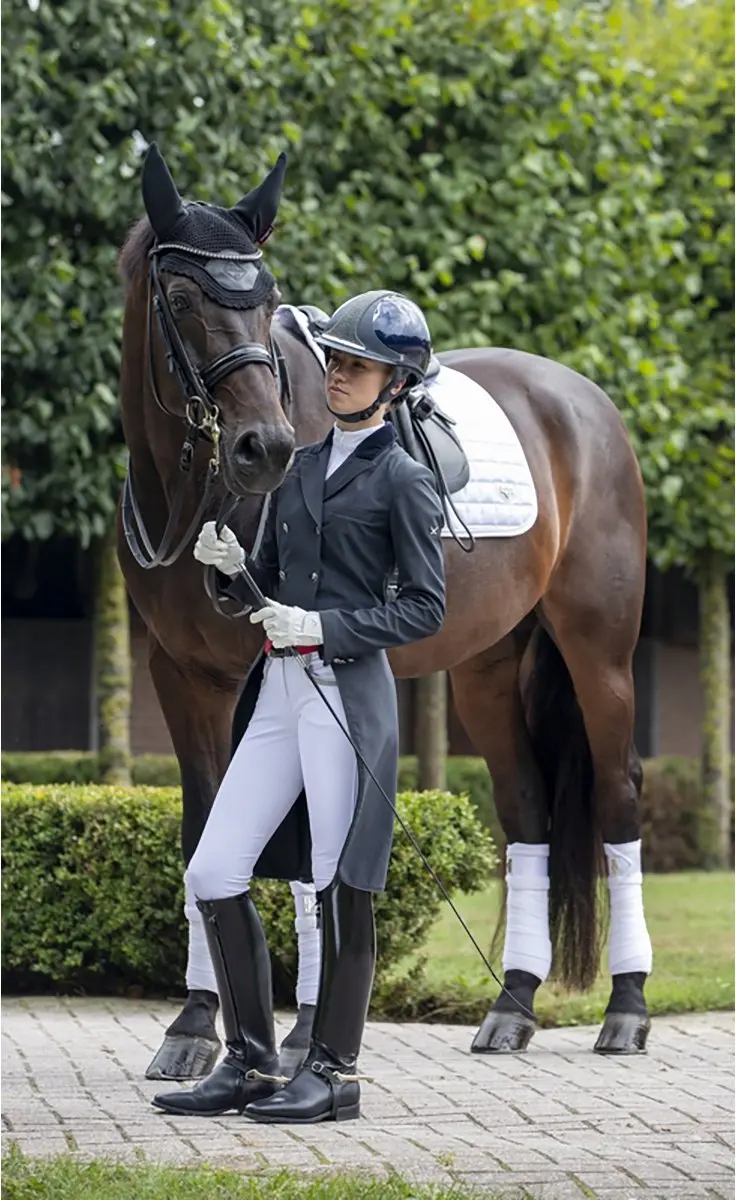 Lemieux Loire Classic Zadeldek - Full Dressuur - Wit