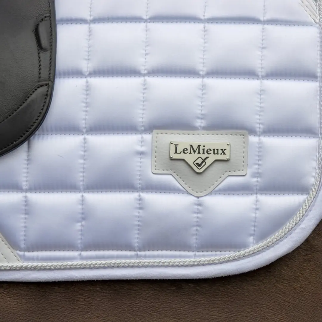 Lemieux Loire Classic Zadeldek - Full Dressuur - Wit