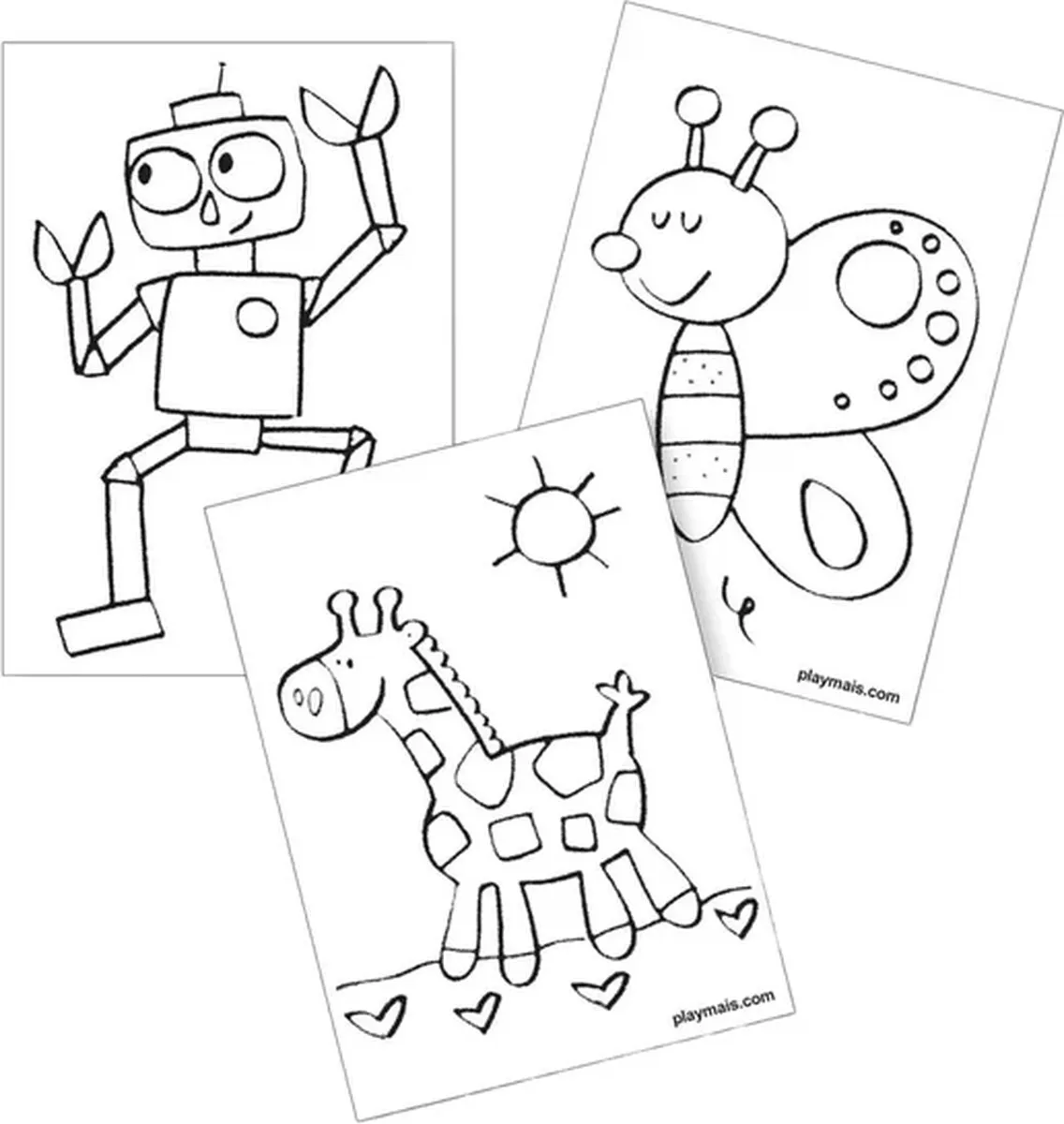 PlayMais Boekje Cards - Multicolor