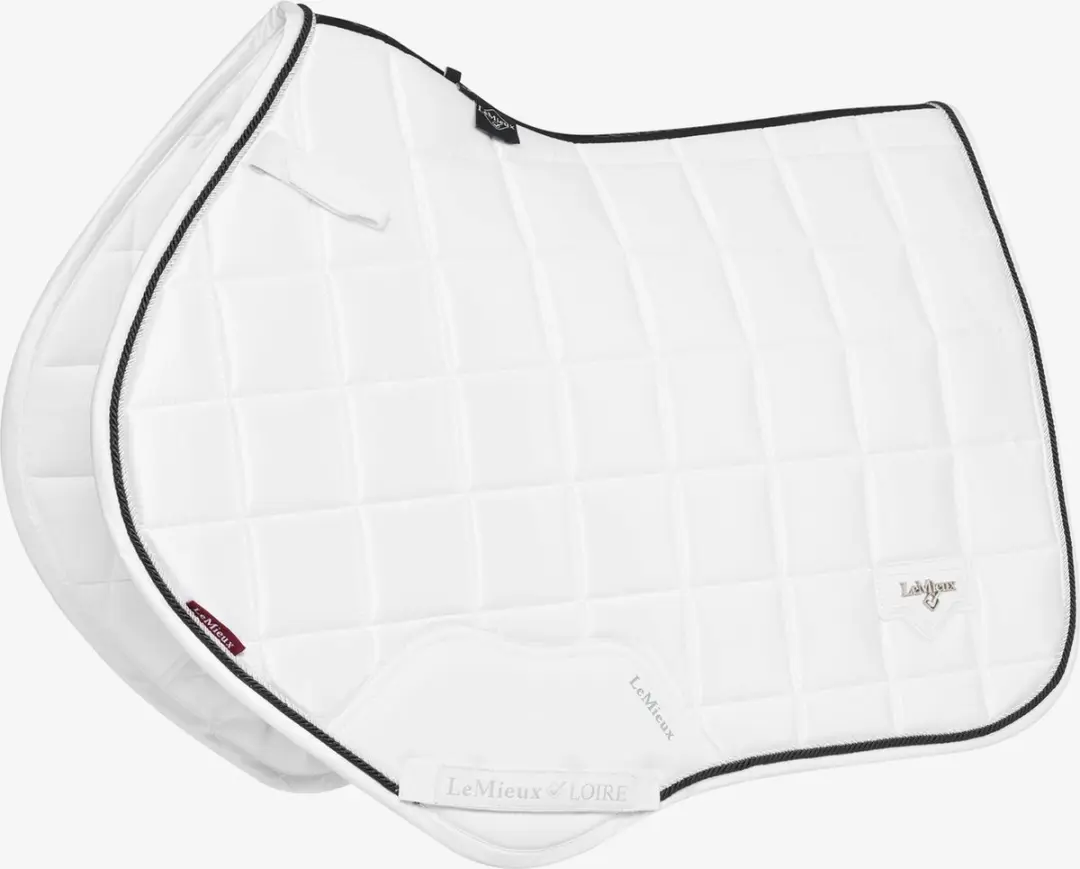 Lemieux Loire Square Close Contact Zadeldek Full - Wit - afbeelding 3 van 6