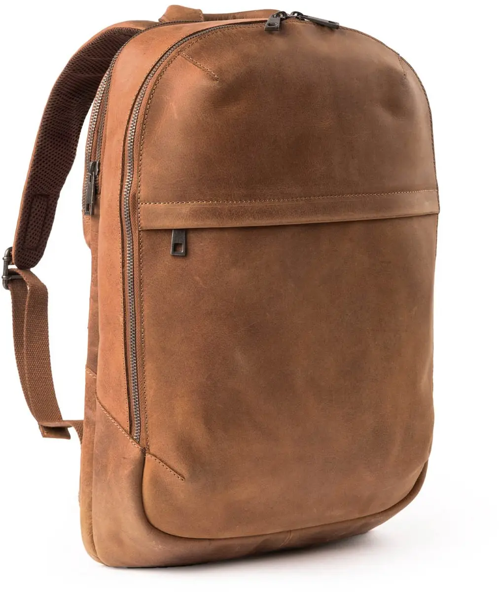 Accezz Leather Rugzak tot 16 inch
