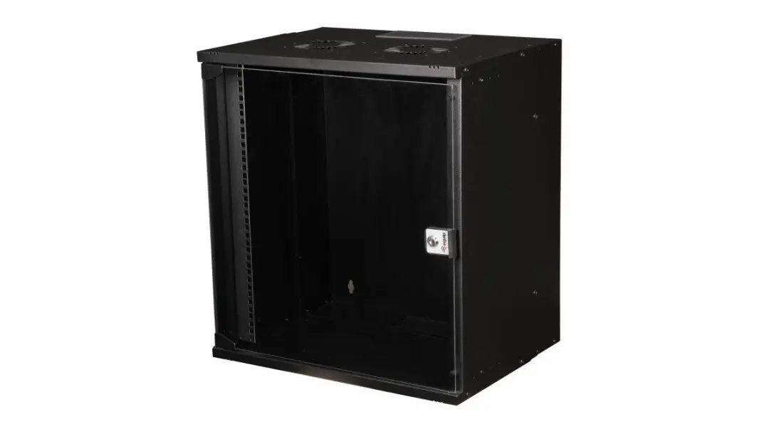 Equip EWM-12-5440-B rack 12U Wandrek Zwart