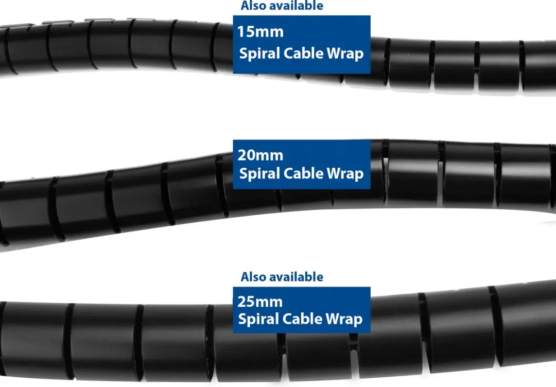 ACT 20mm Spiraalband CT4052 - 30m - Zwart
