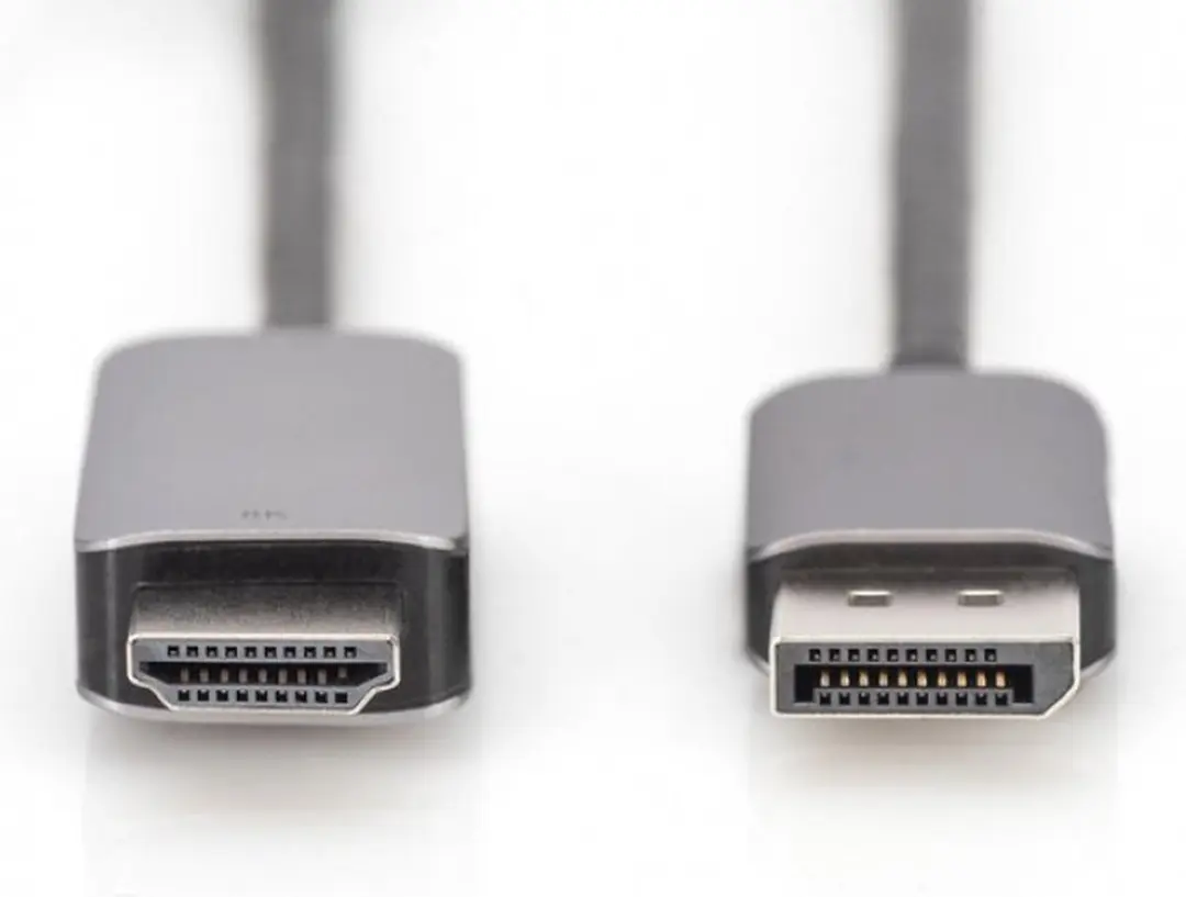 Digitus DB-340305-018-S DisplayPort naar HDMI Kabel 1,8m - Zwart