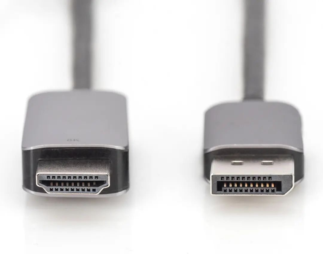 Digitus DB-340305-018-S DisplayPort naar HDMI Kabel 1,8m - Zwart