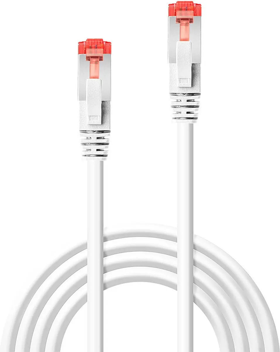 Lindy 47800 RJ45 Netwerkkabel CAT 6 S/FTP 20m - Wit
