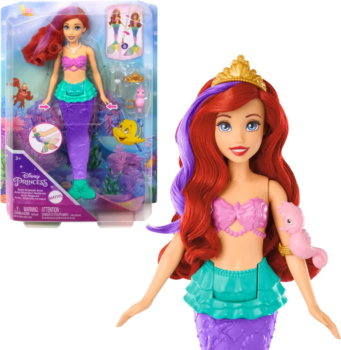 Disney Princess Ariel Verandert Kleur Pop