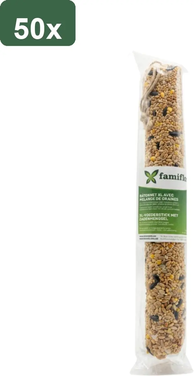 Famiflora XL-voederstick met zadenmengsel