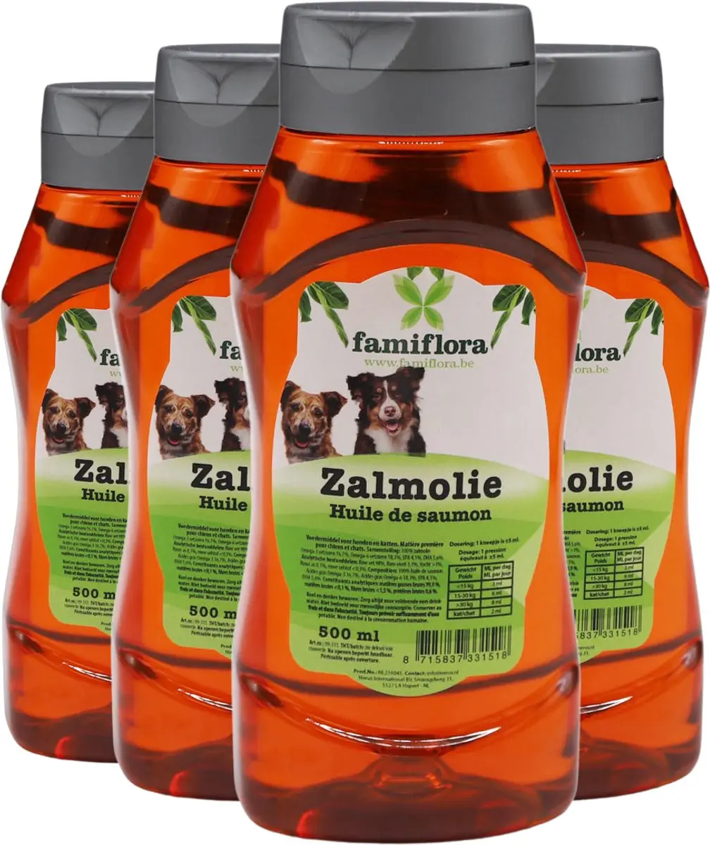 Famiflora Zalmolie voor Hond en Kat