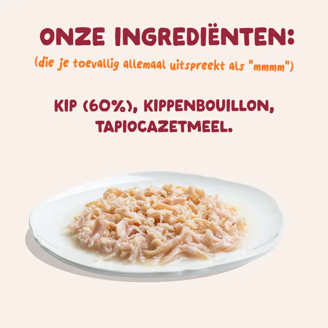Edgard & Cooper Kat Natvoeding Kattensnoepjes Kip - 70g