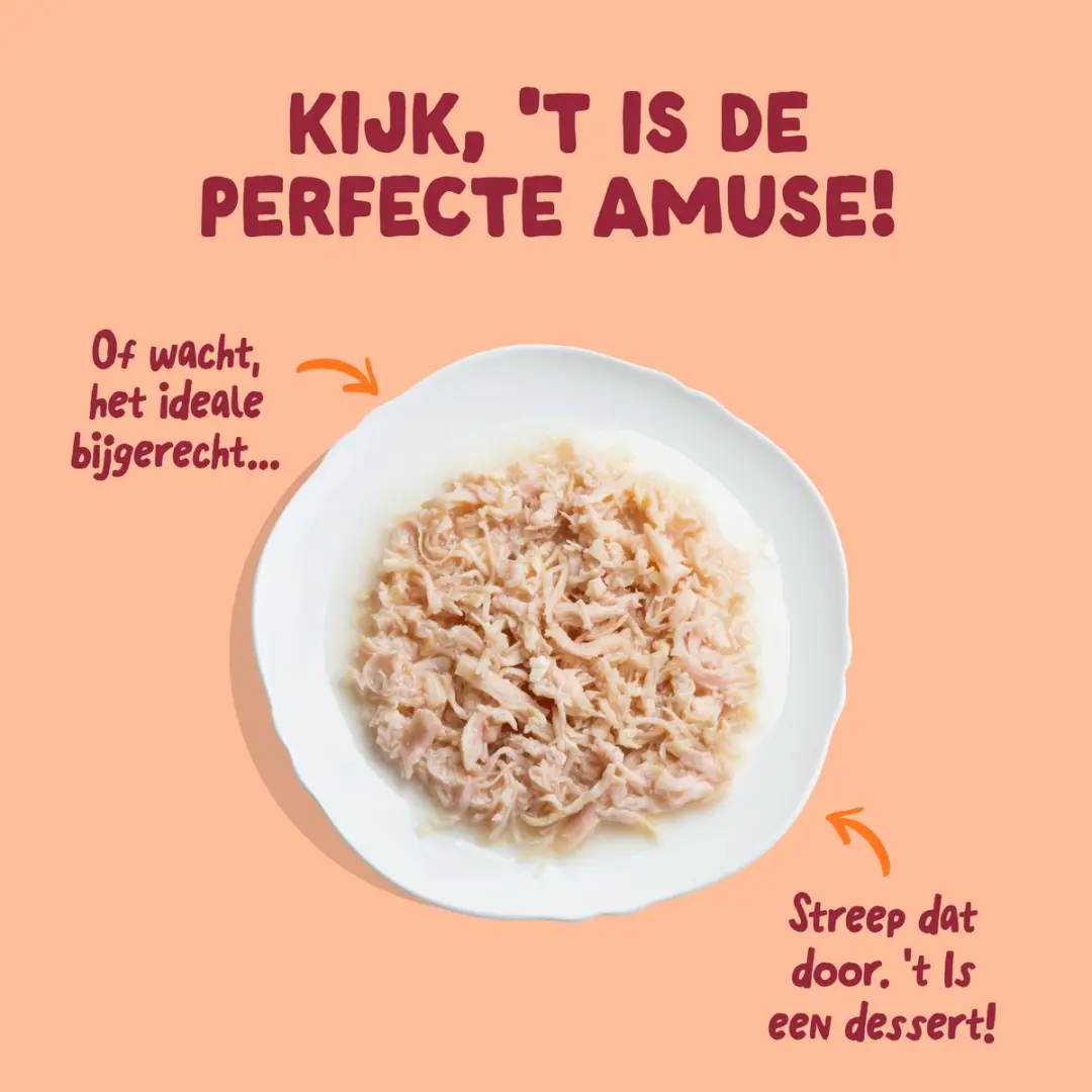 Edgard & Cooper Kat Natvoeding Kattensnoepjes Kip - 70g