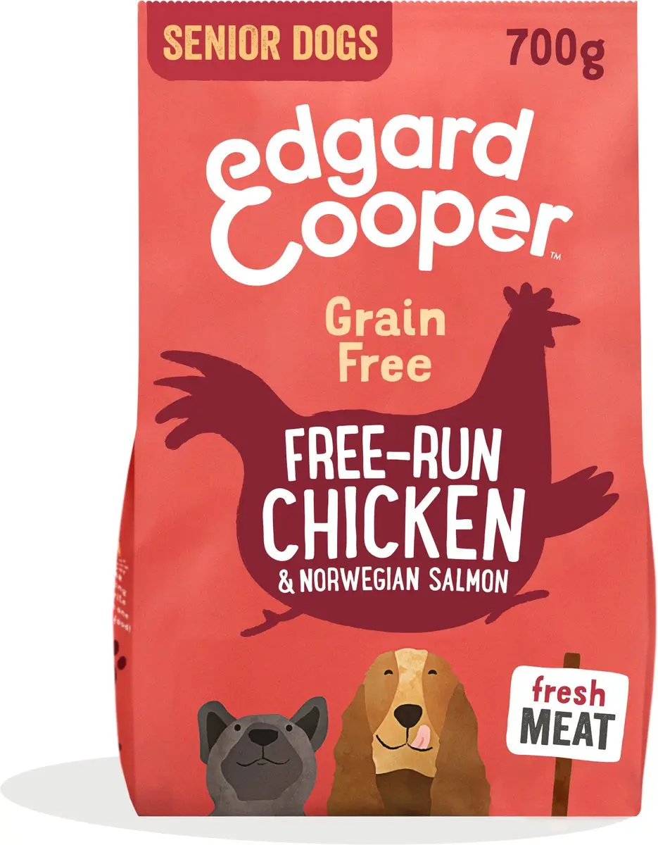 Edgard & Cooper Free-Run Chicken Senior Hondenvoer 700g