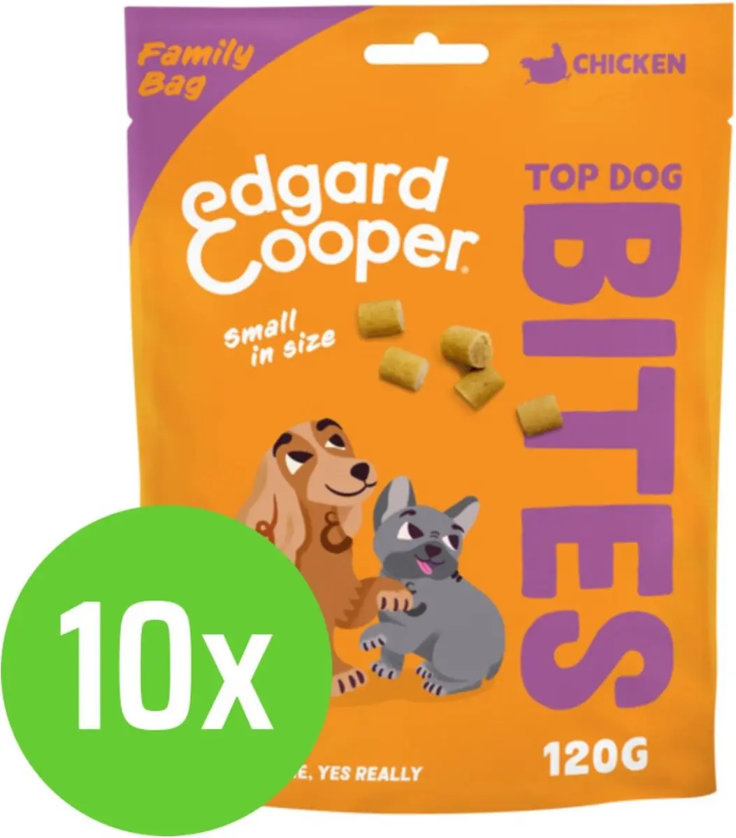 Edgard & Cooper Bite Chicken Small 120 gram