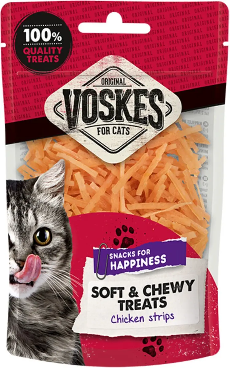 Voskes Kipfilet Reepjes 60g