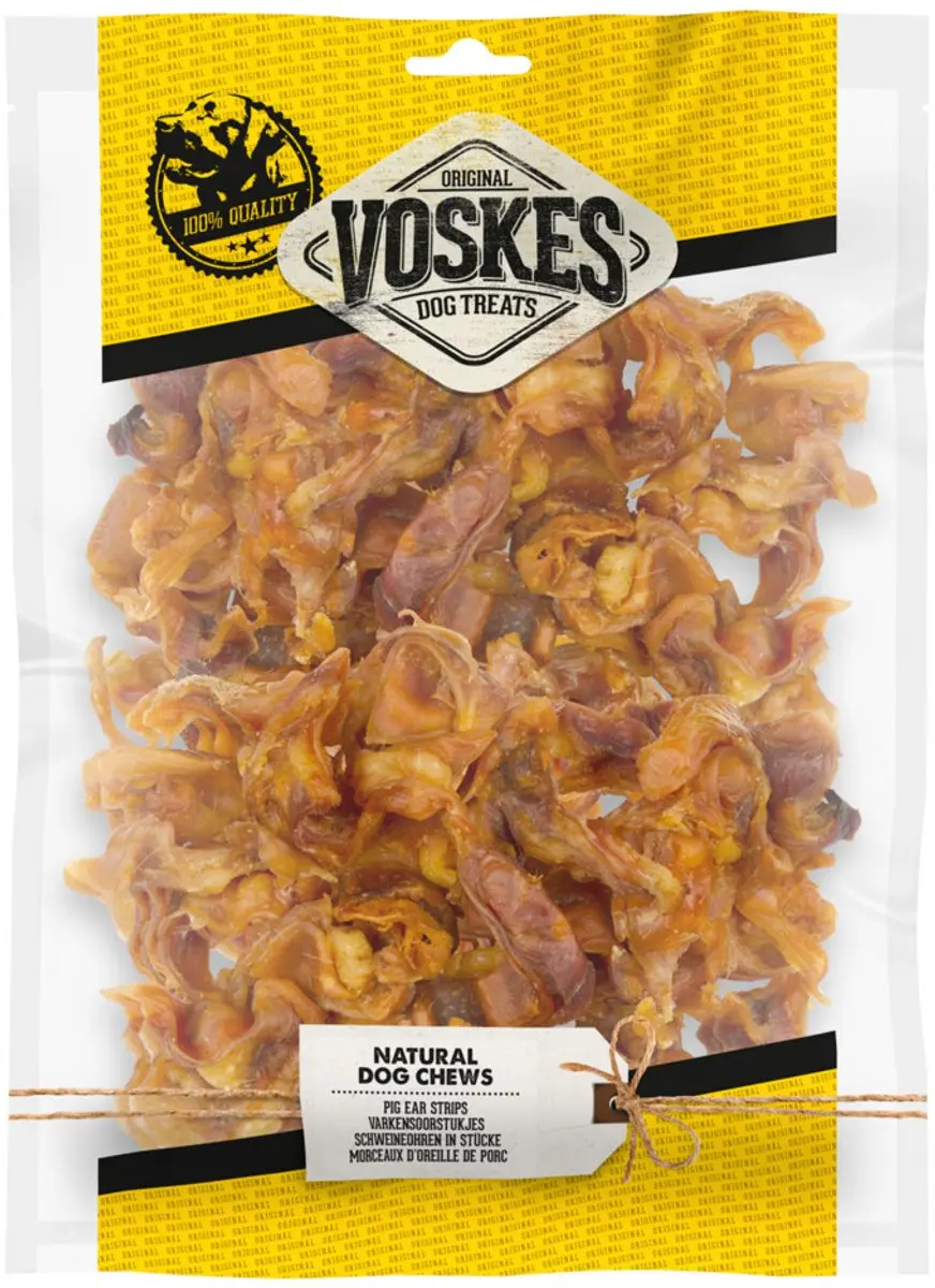 Voskes Varkensoorstukjes Hondensnacks